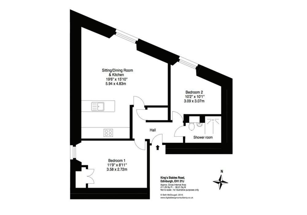 Castle Suite 2 Old Town Edinburgh Bagian luar foto